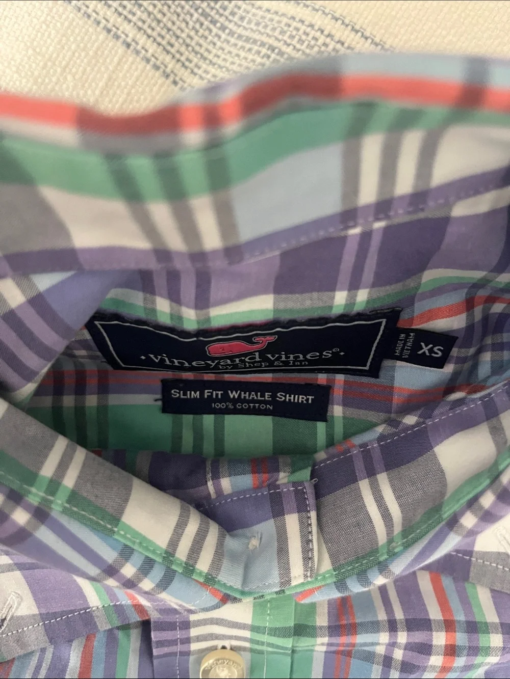 Vineyard Vines Slim Fit Whale Shirt Button-Down